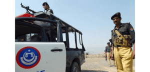 In the terror attack on DI Khan, four cops were injured.