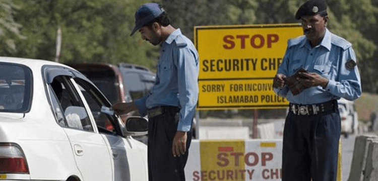 Islamabad on High Alert as 25 checkpoints
