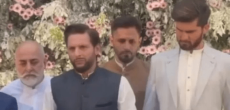 Shahid Afridi's daughter wedding.