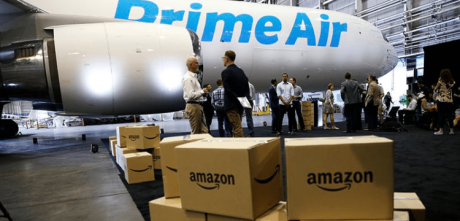 Amazon launches air freight service in India.