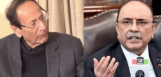 Shujaat, Zardari discuss no trust vote.