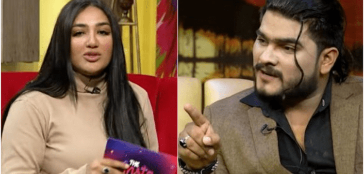 Mathira scolded tiktoker Asad for domestic violence.