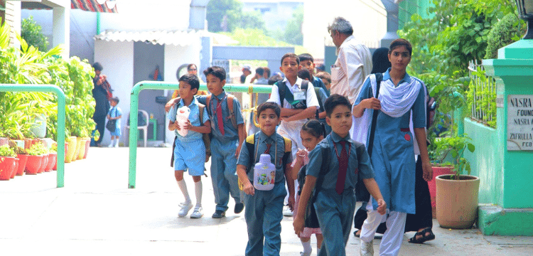 Student harassed in school for speaking urdu.