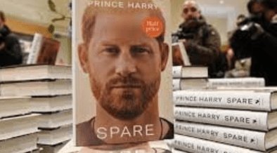 Prince Harry’s book beats Obama’s book - sells 1.4 million copies on first day