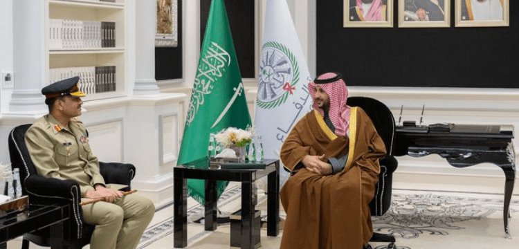 Saudi Crown Prince and COAS Asim Munir discuss bilateral ties
