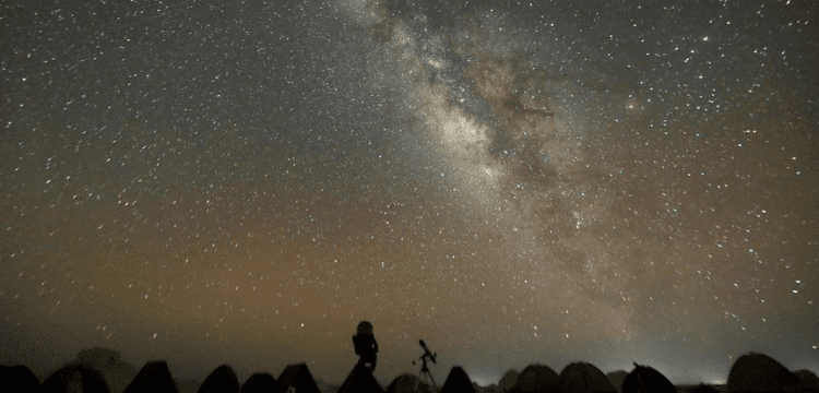 Stars disappearing from the sky due to light pollution.
