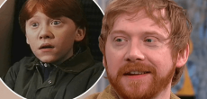 According to British actor Rupert Grint, it was very suffocating to play Ron Weasley for so many years.