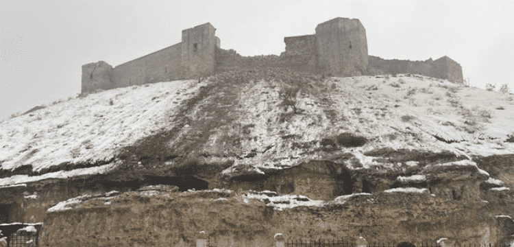 An earthquake in Gaziantep destroys large portions of a nearly 2,000-year-old Turkish castle.
