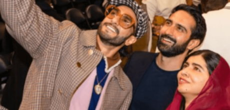 Malala Yousafzai meets Ranveer Singh