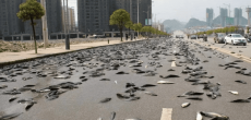 Fish raining in Australia