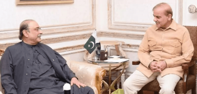 Asif Zardari meets PM Shehbaz