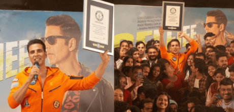 Akshay Kumar breaks Guinness World Record