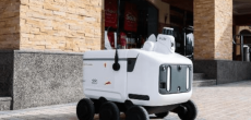 Dubai introduces food delivery robot.