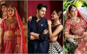 For the Siddharth-Kiara wedding Manish Malhotra created 150 unique outfits for the bride and groom.