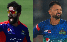 Imad Wasim passes abusive comments on youngster Ihsanallah in match against Multan.