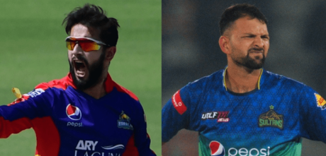 Imad Wasim passes abusive comments on youngster Ihsanallah in match against Multan.