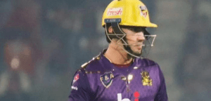 Naseem Shah fined 10% match fee for wearing BPL helmet in PSL.