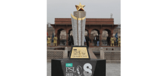 PCB reveals glittering Trophy for 8th edition of PSL.