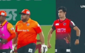 Twitter users are criticising Naseem Shah for body shaming fellow cricketer Azam Khan during a BPL game.