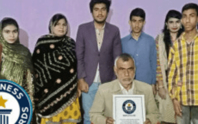 Pakistani Family Sets Unique Guinness World Record