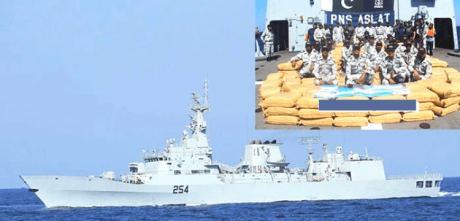 Navy seizes drugs