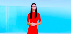 AI Sana news anchor