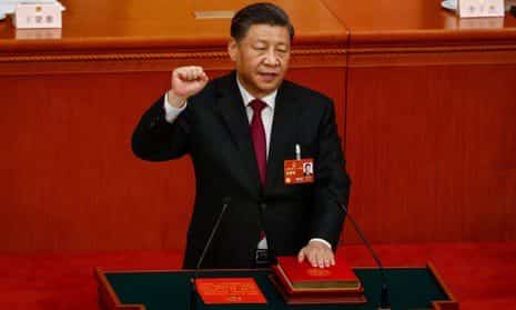 Xi Jinping handed unprecedented third term as China’s president