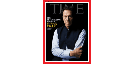 Imran khan on TIME magazine