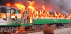 Karachi Express fire