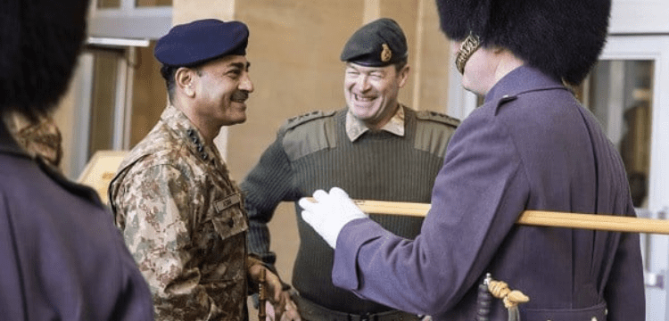 British Army Chief visits Pakistan