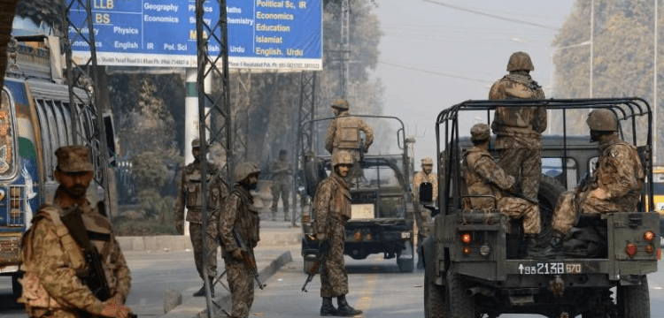 Pak Army deployed in Punjab