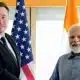 Tech Tycoon Elon Musk met Indian PM Modi