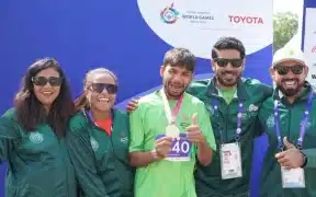 Pakistani athletes continue to win medals for the country at special olympics