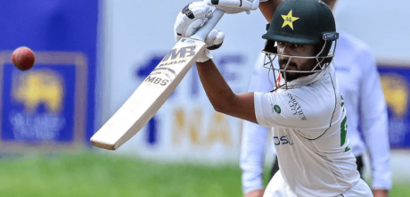 Saud Shakeel bags remarkable record with his first double hundred