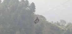 Chairlift Carrying Children Stuck in Mid Air In KP's Battagram