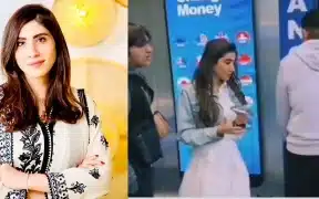 Suspected PTI supporters harassing Hina Pervaiz Butt in London