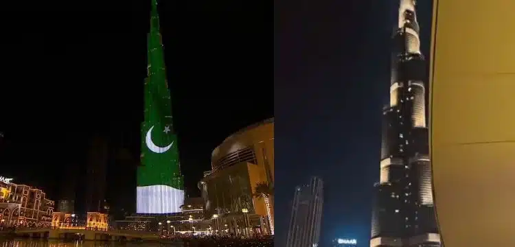 Burj Khalifa's Flag Display Upsets Pakistanis Worldwide on Independence Day