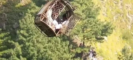 Battagram Cable Car Accident: All 8 Stranded Rescued