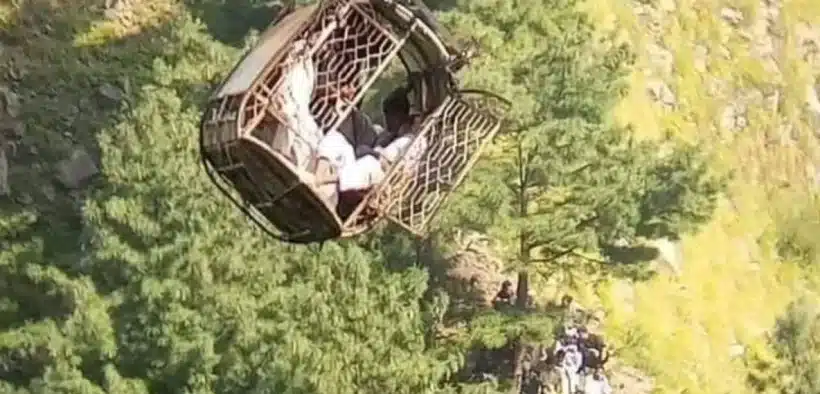 Battagram Cable Car Accident: All 8 Stranded Rescued