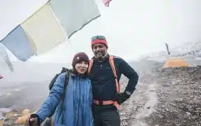 Pakistani Couple Makes History by Conquering Mount Manaslu