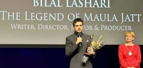 Bilal Lashari Wins Best Filmmaker Award For Maula Jatt