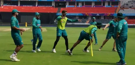 Pakistan's World Cup 2023 Team Begins T﻿raining In India's Hyderabad