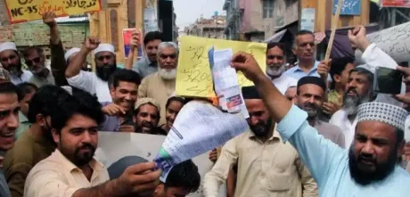 Nationwide Strike Against High Electricity Bills And Inflation
