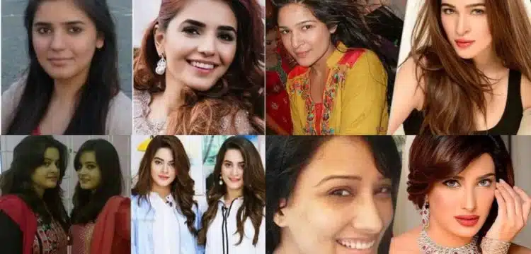 Glow up of Pakistani celebrities 