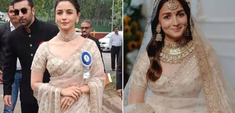 Alia Bhatt Wears Her Wedding Saree at National Awards