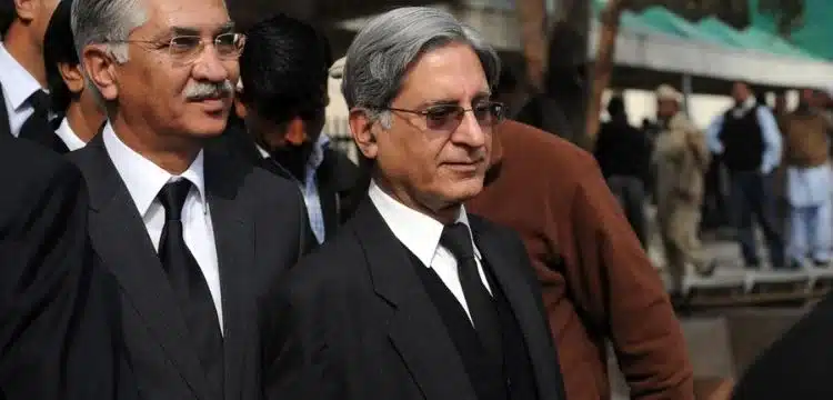 Aitzaz Files Petition In SC About Enforced Disappearances