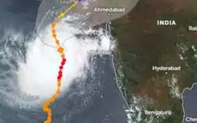 Cyclone Warning Due To Developing Low-Pressure Near Karachi