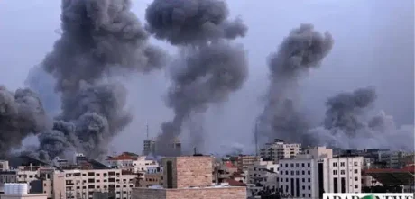 Israel Escalating Gaza Strikes In A Displacement Campaign