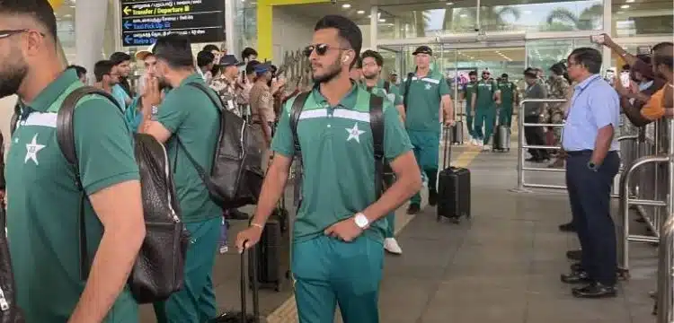 Pakistani Team Arrives In Chennai For Afghanistan Match