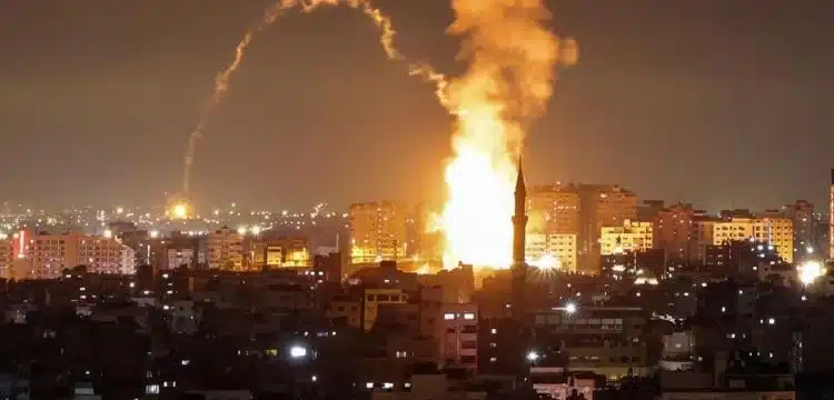 Deadly Israeli Airstrikes Hit Gaza, Cutting Internet Services